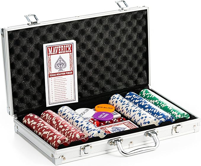 Cartamundi Poker Chips Set — 100 Chip Professional Quality