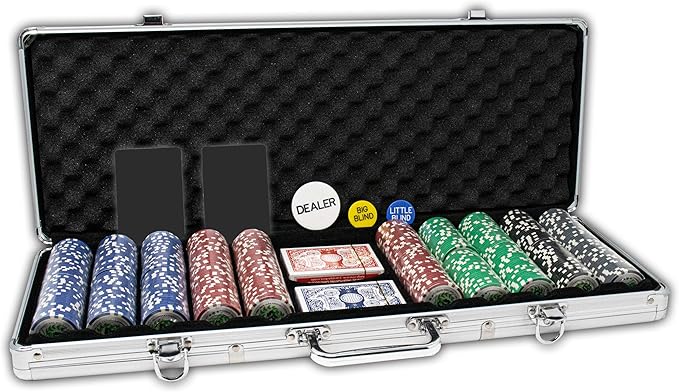 DA Vinci Casino Del Sol Poker Chips — 500 Piece Set