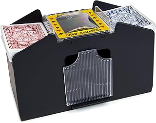 Brybelly Automatic Card Shuffler — 6 Deck Battery Operated